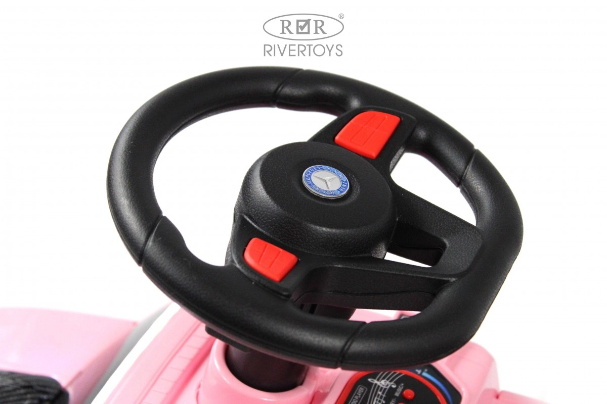 Детский электромобиль RiverToys G008GG-D розовый 3h2y9tq5f92rcvqsttp7fu9leler523f