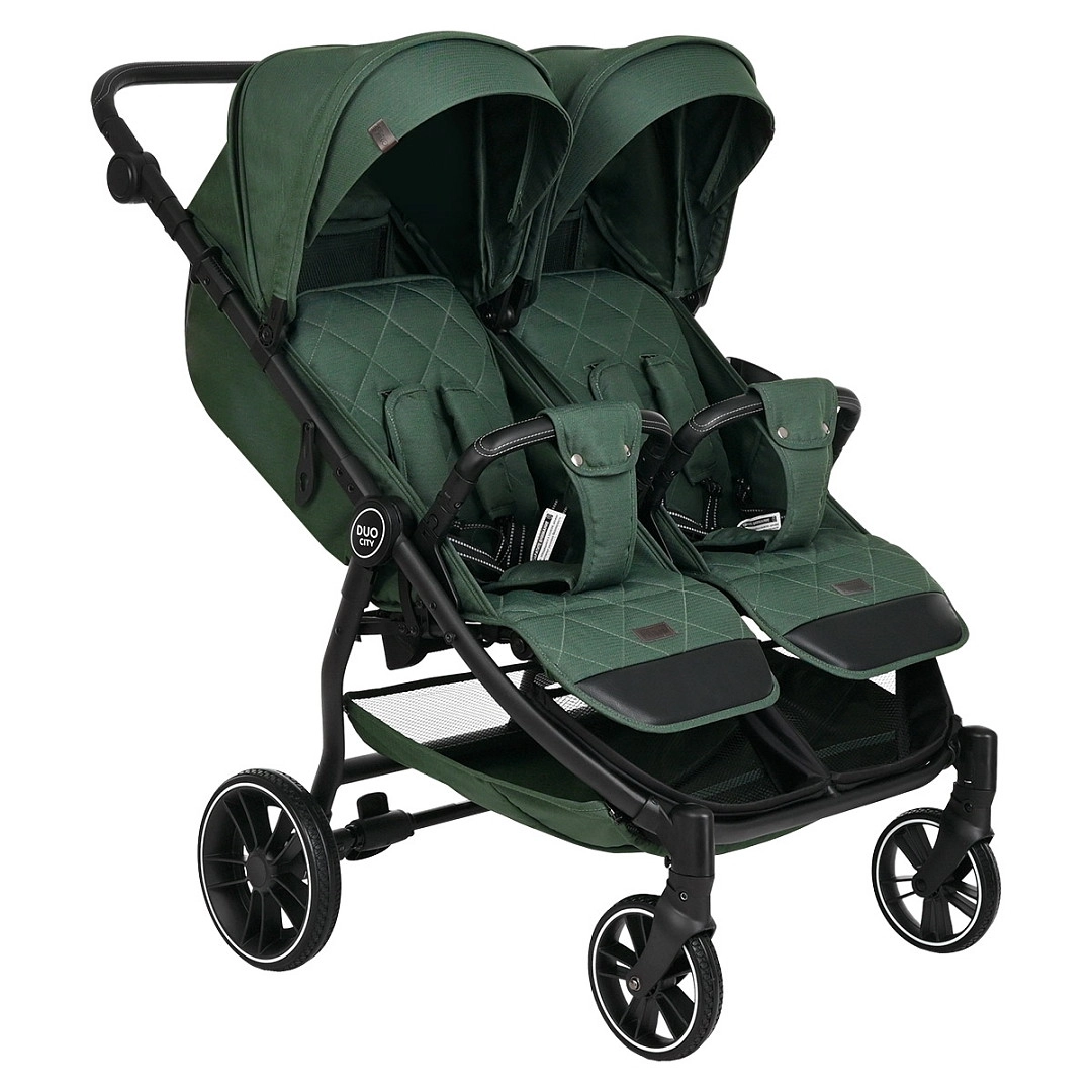 Прогулочная коляска для двойни PITUSO DUOCITY 2023 Pacific green tlwgnpx558tp218rspq825dxnvivqe4z