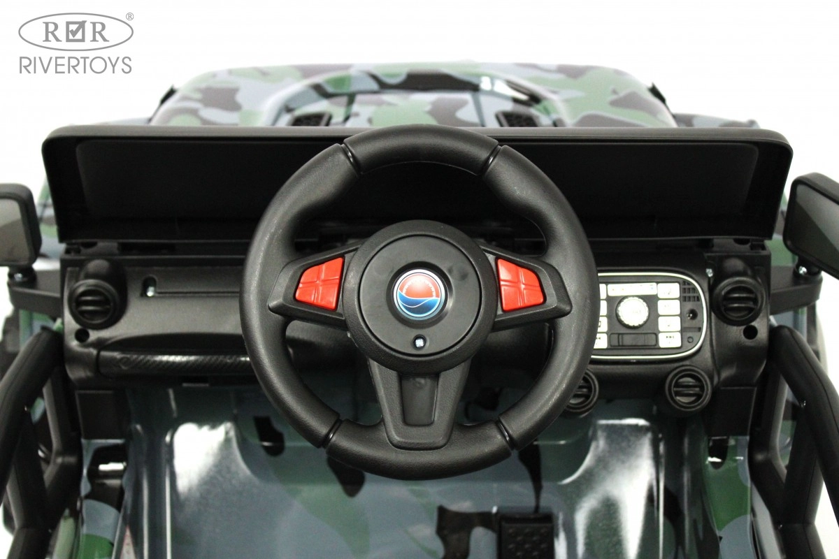 Детский электромобиль RiverToys T222TT 4WD камуфляж tzplso51pbdhqqkpc09n03iemi3fsycs
