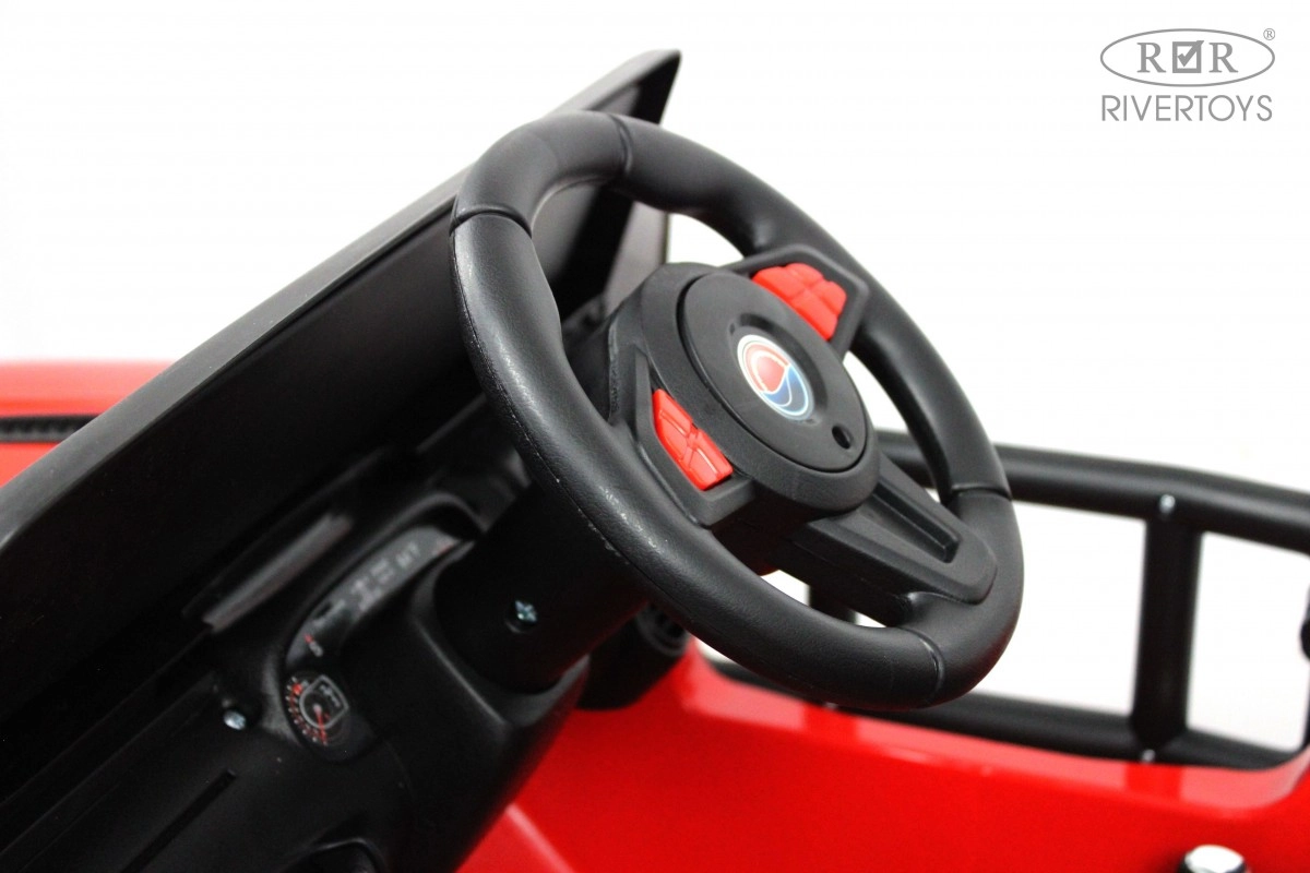 Детский электромобиль RiverToys T222TT 4WD красный fq2dj8brur1oa1vdwozkdymhuuf0e3hc