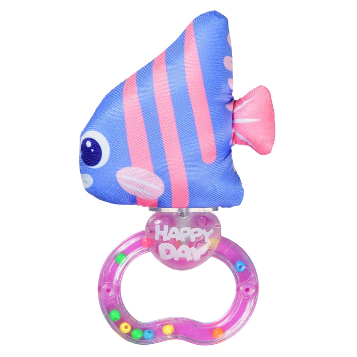 Погремушка Uviton sea friends арт.0605 лиловая рыбка 15aa25fceee3efca89a9d86c8ee3313f