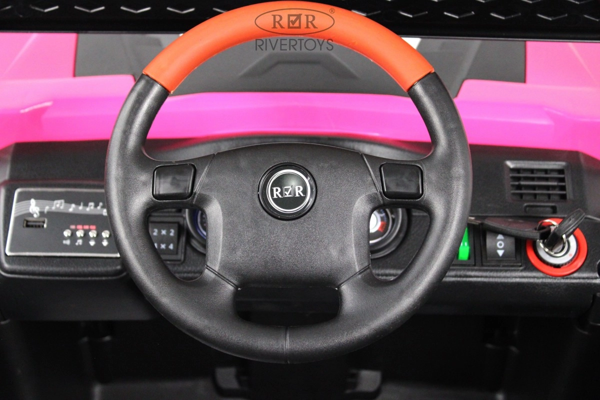 Детский электромобиль RiverToys C111CC темно-розовый 5po1vl143e6xk66wq9sbmcp9h0vowrs5