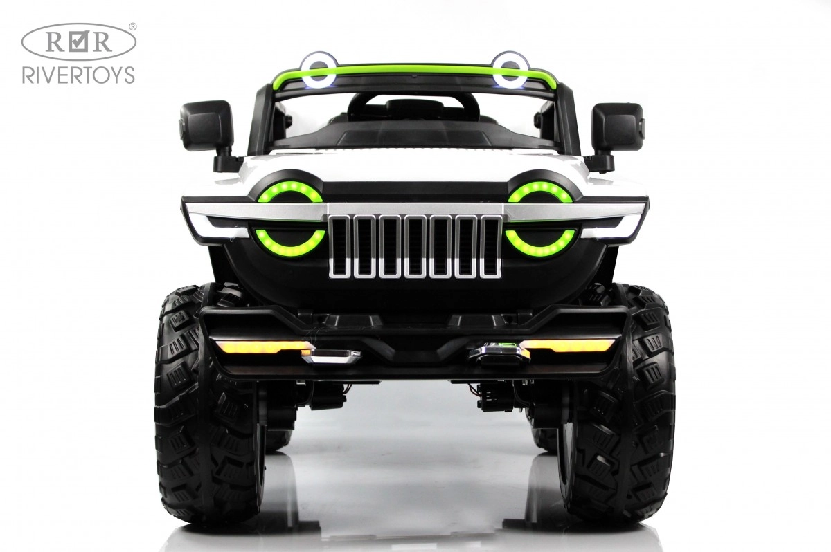 Детский электромобиль RiverToys М222БХ белый 7zbuhl67186qbk7w0c9x0lncg3pzi8fo