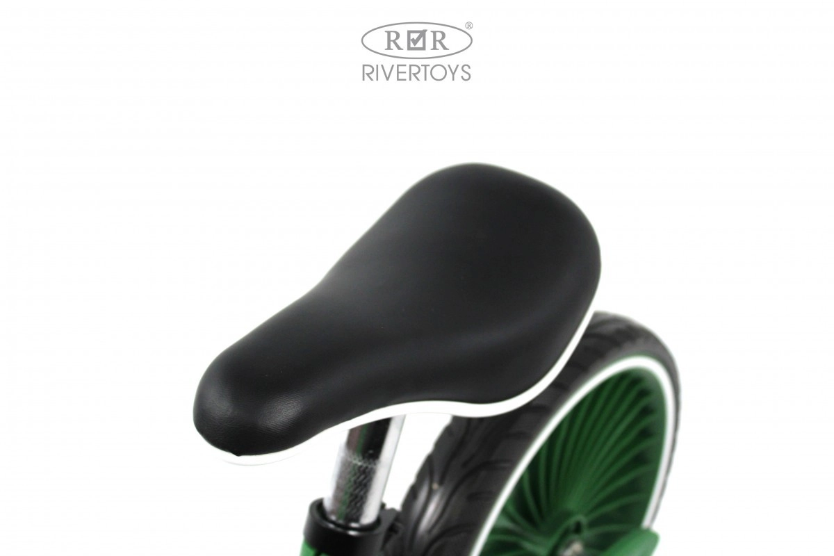 Детский беговел RiverToys HB-007-12 зеленый nvft2x3mx84m00bn9i11a0jc1zr36fts