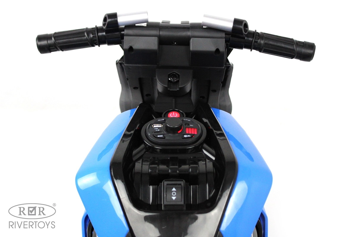 Детский трицикл RiverToys X222XX синий zfceg1n39jnd9va35dq4sfvfqfaldkh1