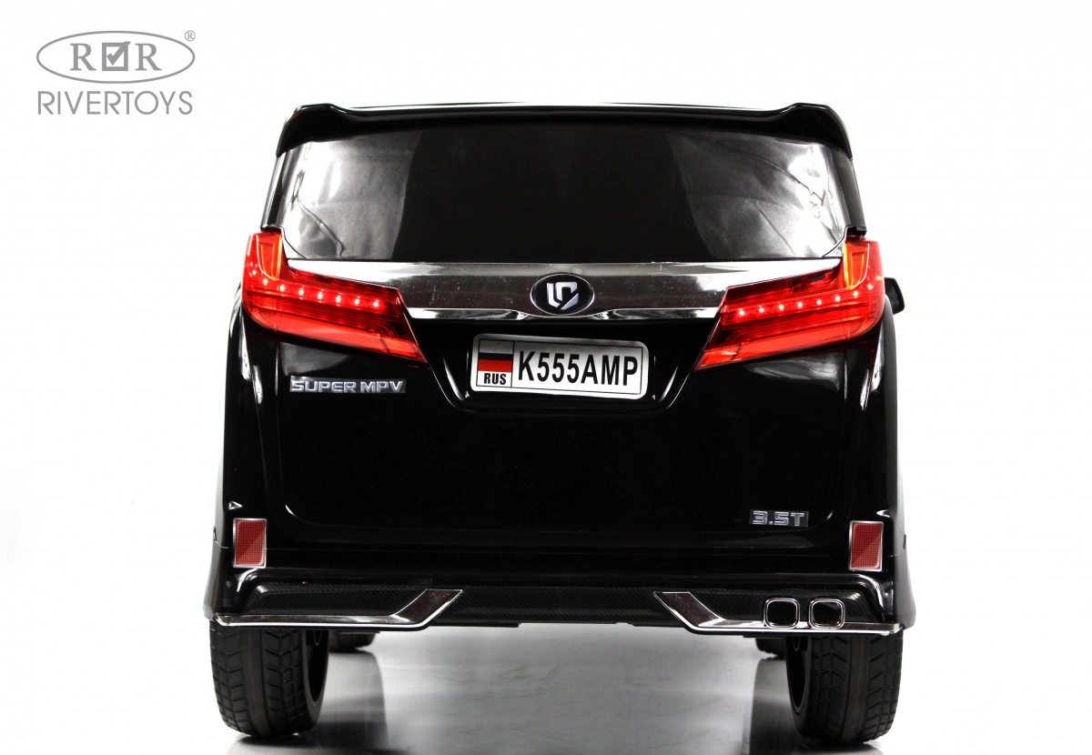 Детский электромобиль RiverToys K555AM черный глянец a4tmspf2cxatiwirq8kov1ixg347iryy