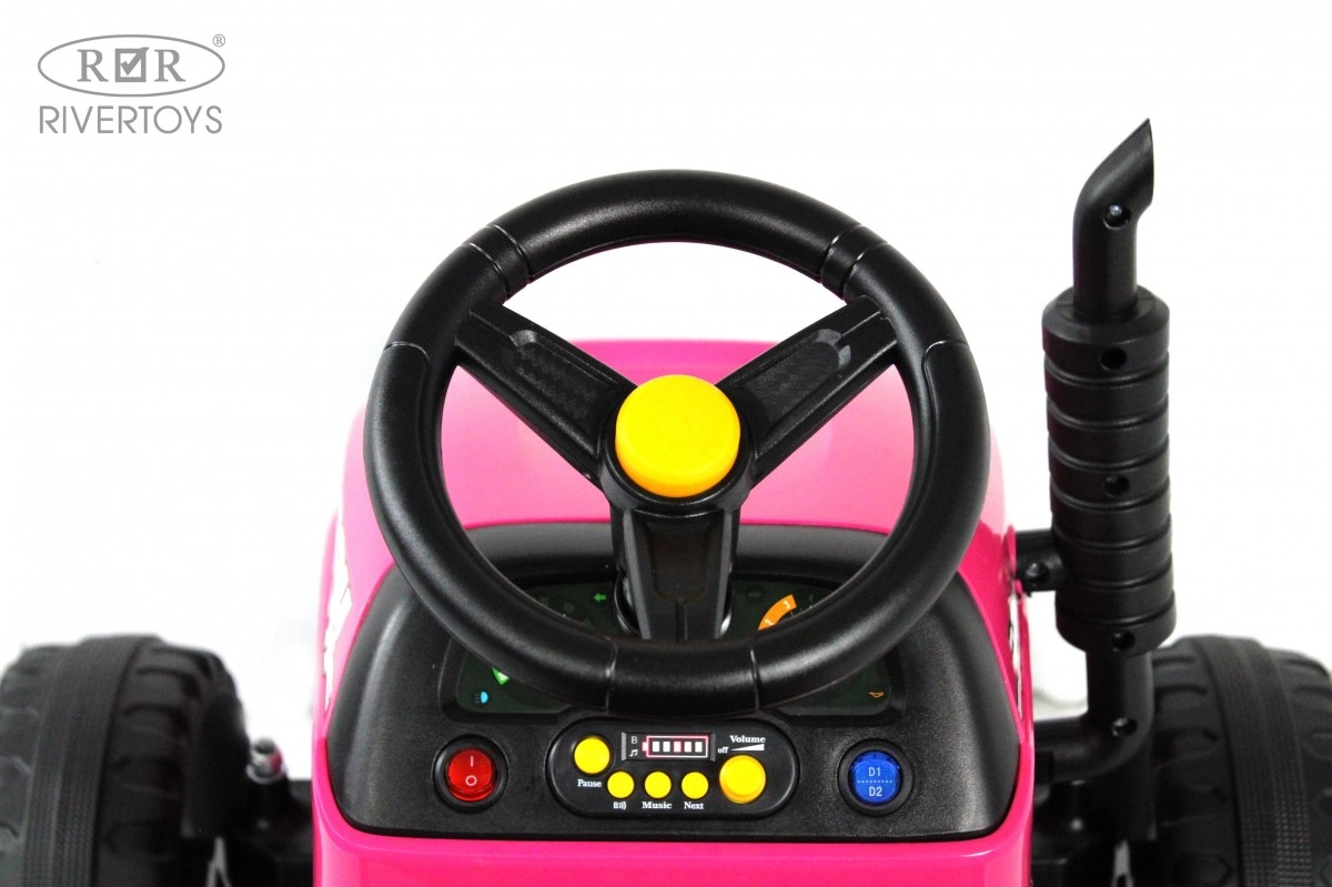 Детский электромобиль RiverToys K111KK розовый k6b4sbxii4xyq3cggkluf7967ecsot9g
