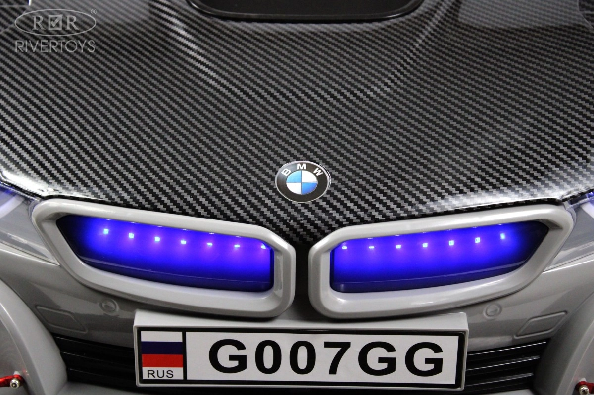 Детский электромобиль RiverToys G007GG серый ilh0wxr626pa3dddt62bocoomqkde47s