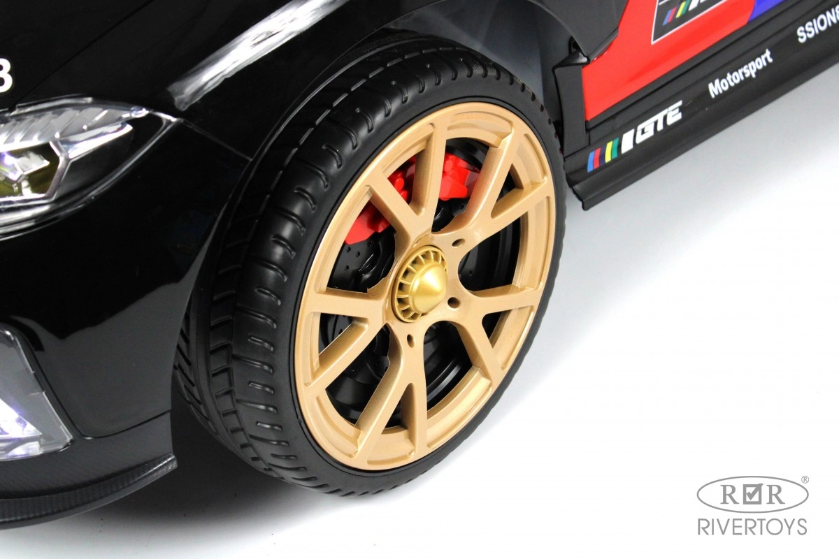 Детский электромобиль RiverToys F555FF черный глянец ijkikg3drtxinr71xjk6zmw18gn60hw3