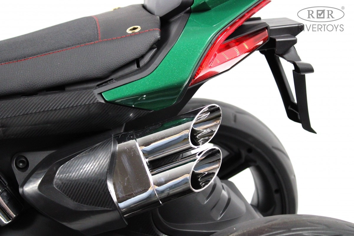 Детский электромотоцикл RiverToys C111MC зеленый axa0kbr0l51cojdx0xb7pntyxd7xrzne