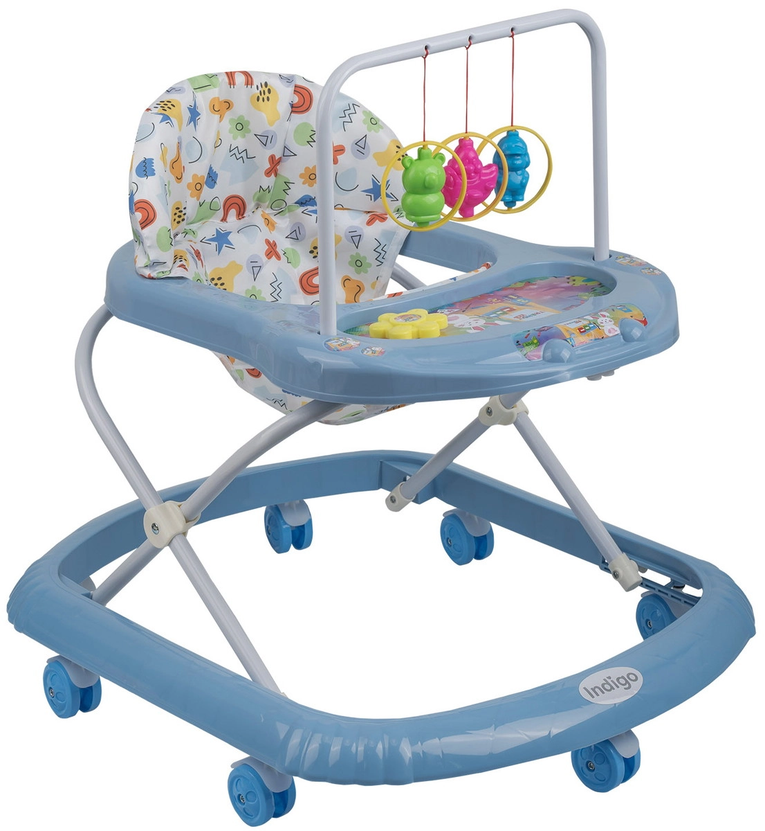 Детские ходунки Indigo Карусельки синий 0b8xssyd3xg274oe3ko6j61hdxj3oilb
