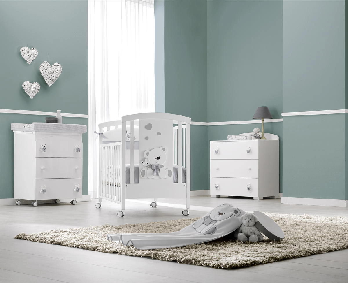 Пеленальный комод Erbesi Tato Белый/Серый ltss1r4qb1rvk6y0cuz7vh4z5sogszv9