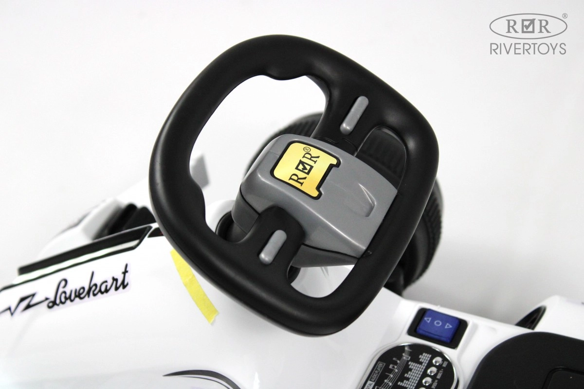 Детский электромобиль RiverToys K008PX белый gkqc9flt2391itb4c4wym9bp2zkgonnc