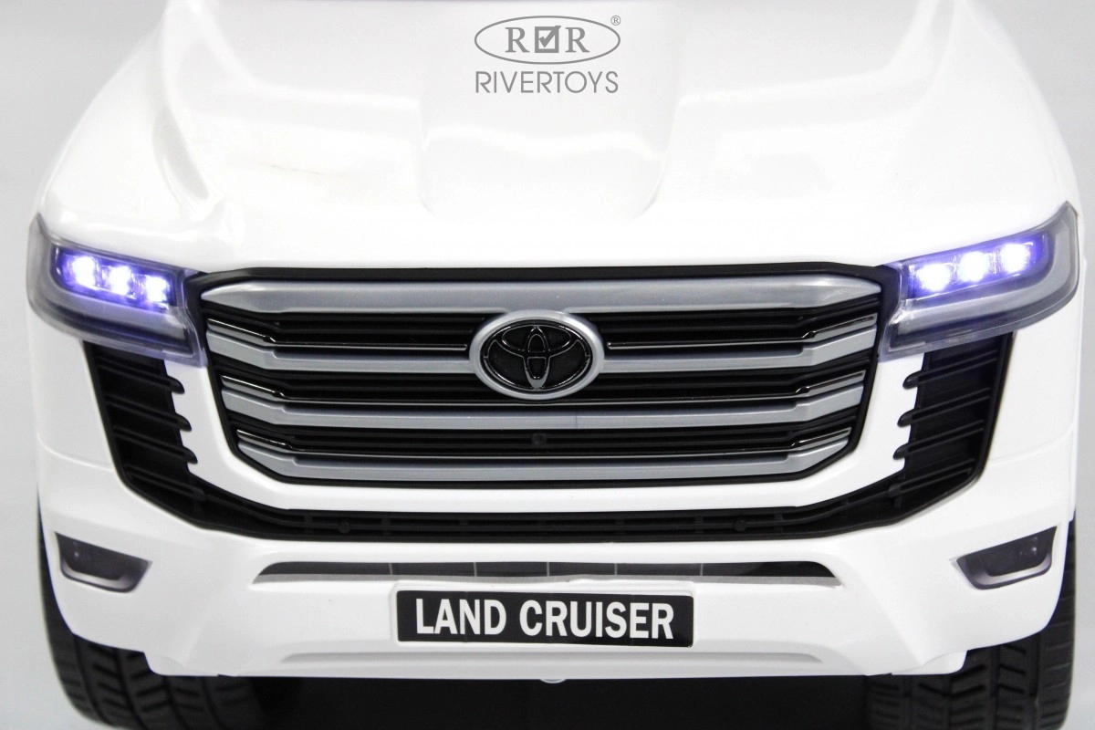 Детский толокар RiverToys Toyota Land Cruiser 300 Z002ZZ-A белый befa6x0vq1y8nccg4xllrfoem7wbk3ev