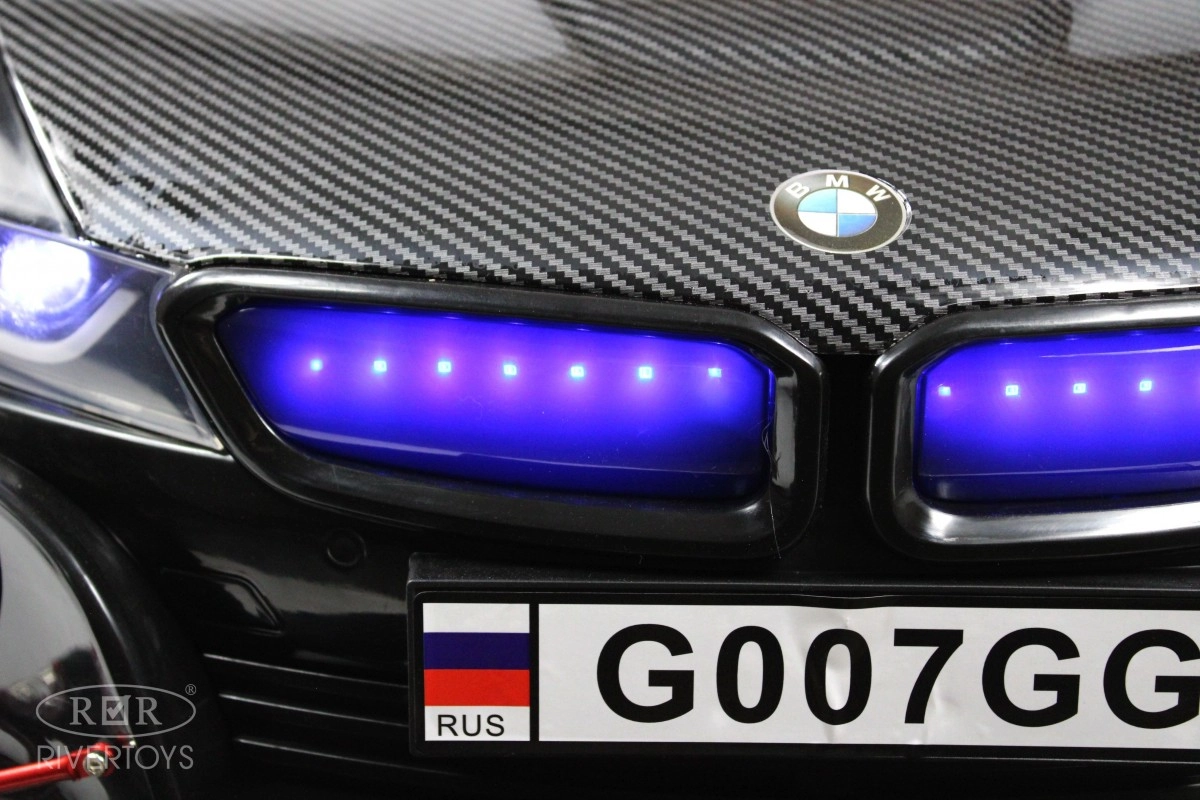 Детский электромобиль RiverToys G007GG черный 71er2uvclewg2leh1e6agr1ldobrcagu