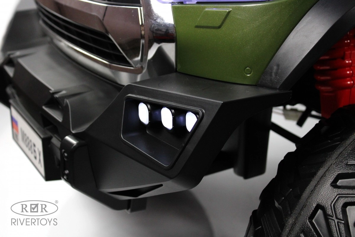Детский электромобиль RiverToys М888БХ зеленый e5epsa1as0fx0b7w8ow01rl8yby66rtf