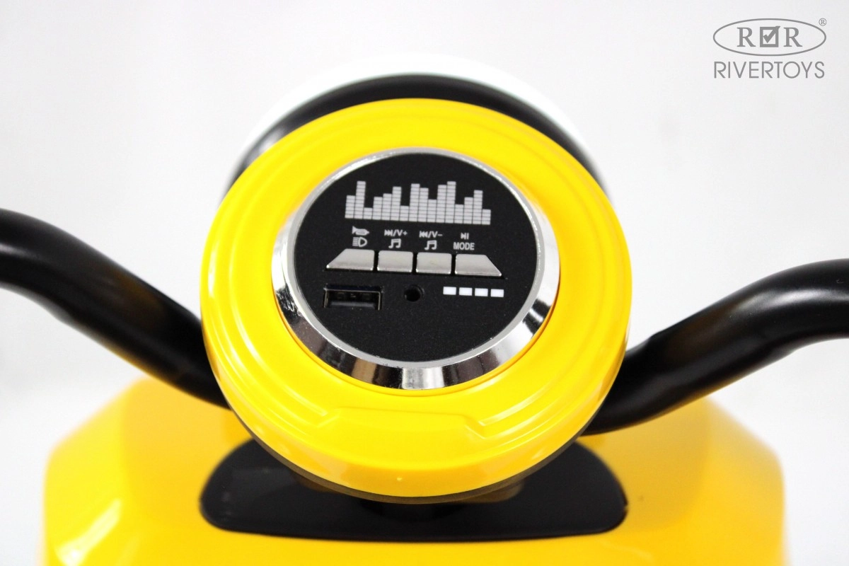 Детский электромобиль RiverToys G888GG желтый 44159tvvs70akkmthbn6ij8mh7efg0wo