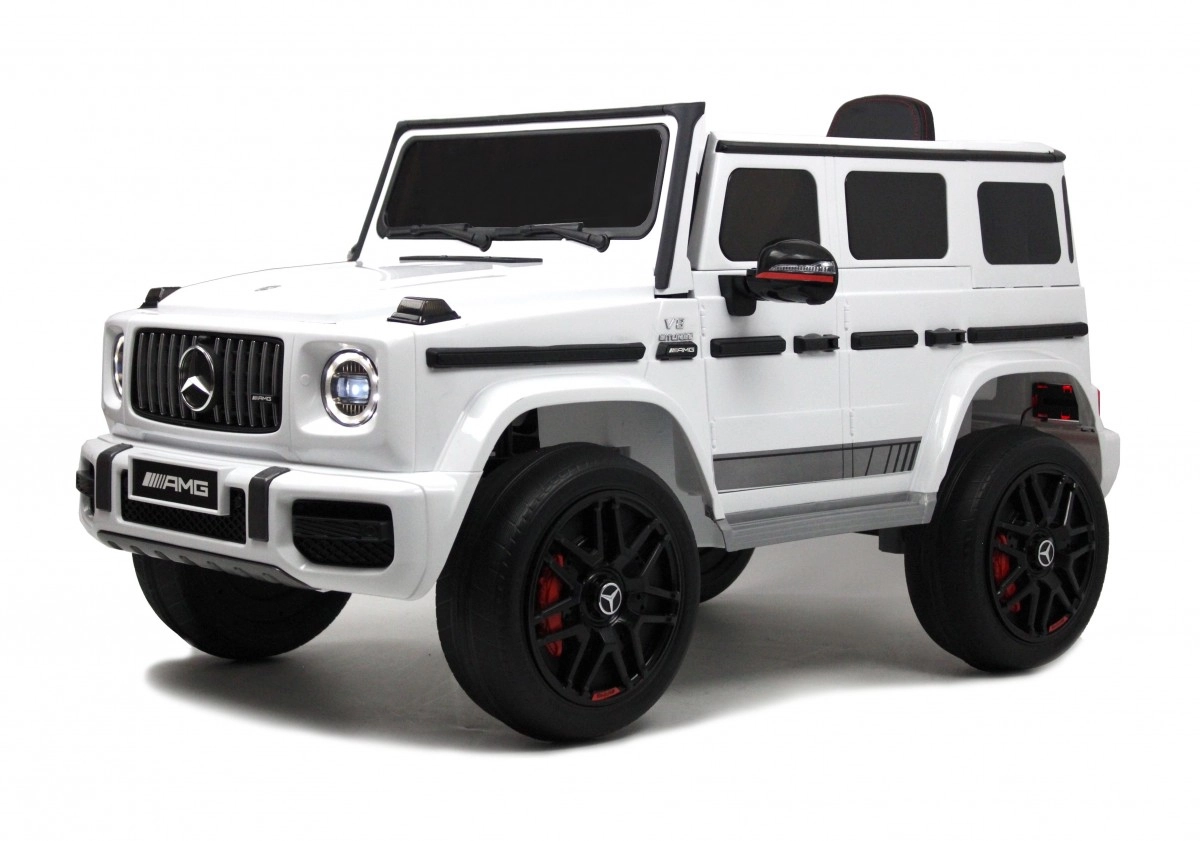 Детский электромобиль RiverToys Mercedes-AMG G63 4WD K999KK белый mbo3zzsrltyudhtmc7wusd99yuvd7h9u