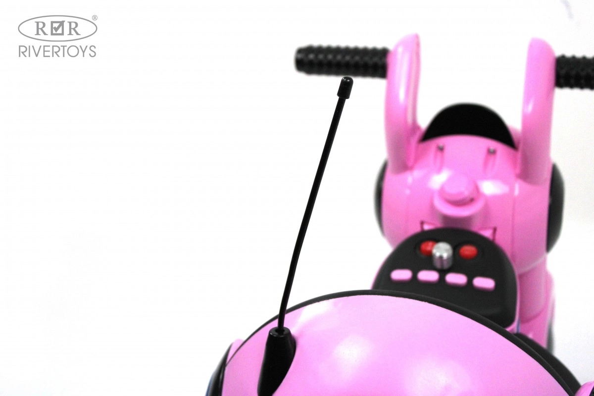 Детский электромотоцикл RiverToys Мoto HL300 розовый ag7ue750zd6nck8wmf8qs6h4udo1vb1h