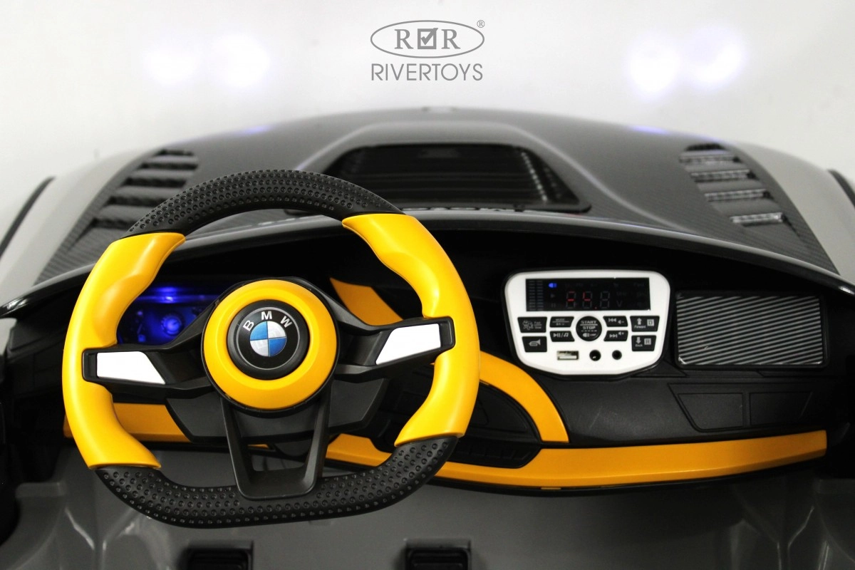 Детский электромобиль RiverToys G007GG серый t2qeql1accmo23loohrkv5kmbgues4f4