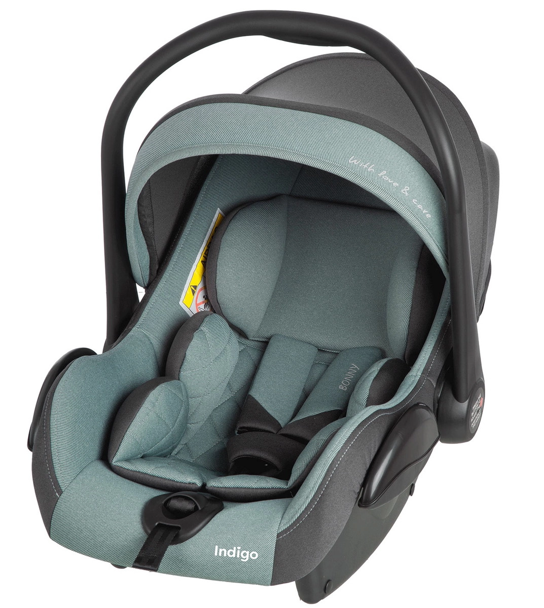 Автокресло Indigo BONNY, группа 0+ Зеленый-серый zqd13sz01bw98wznj4qyt0z4iep5ko0e