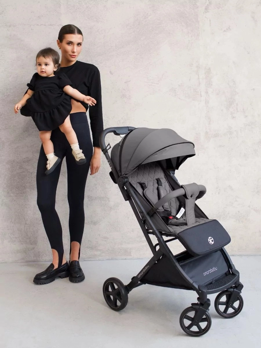 Прогулочная коляска Amarobaby Airy Серый tpeima8obxlcegqy34f38u5kh2a080ro