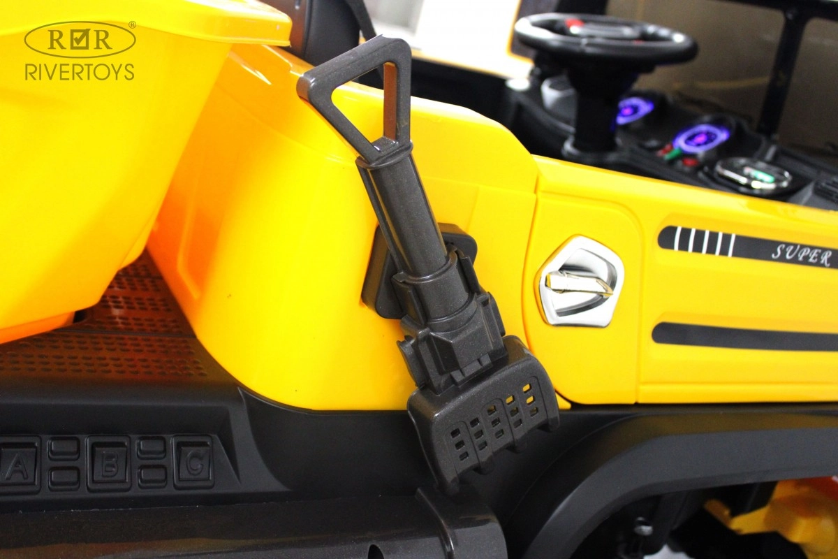Детский электромобиль RiverToys K777AM желтый enrok7c7gbf62bozj4o8yfyvccevqewa