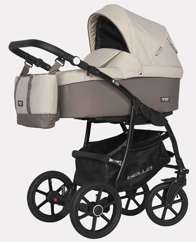 Детская коляска Riko Basic Bella 2 в 1 06 бежевый 9br2qfed16kl3utxn54f102dj6eoacmn