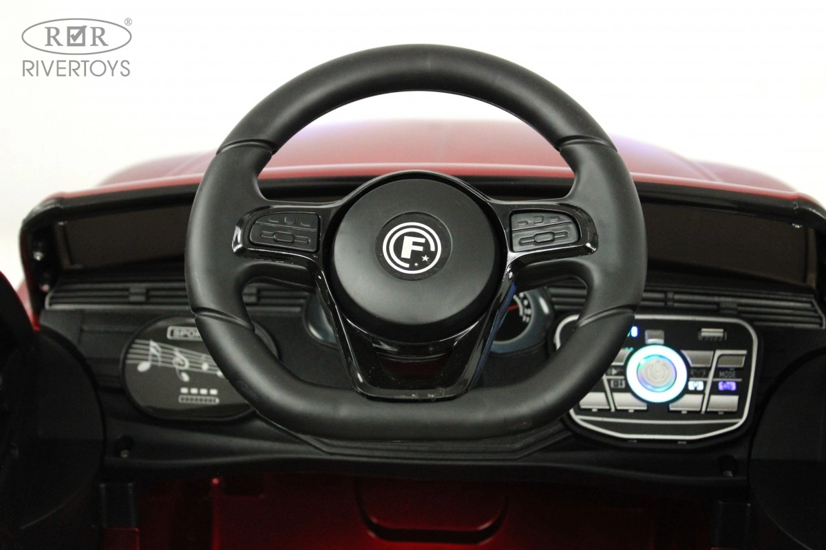 Детский электромобиль RiverToys X007XX красный глянец fjcs0ewv717qbf5kfmq9qyi7ihgqlatv