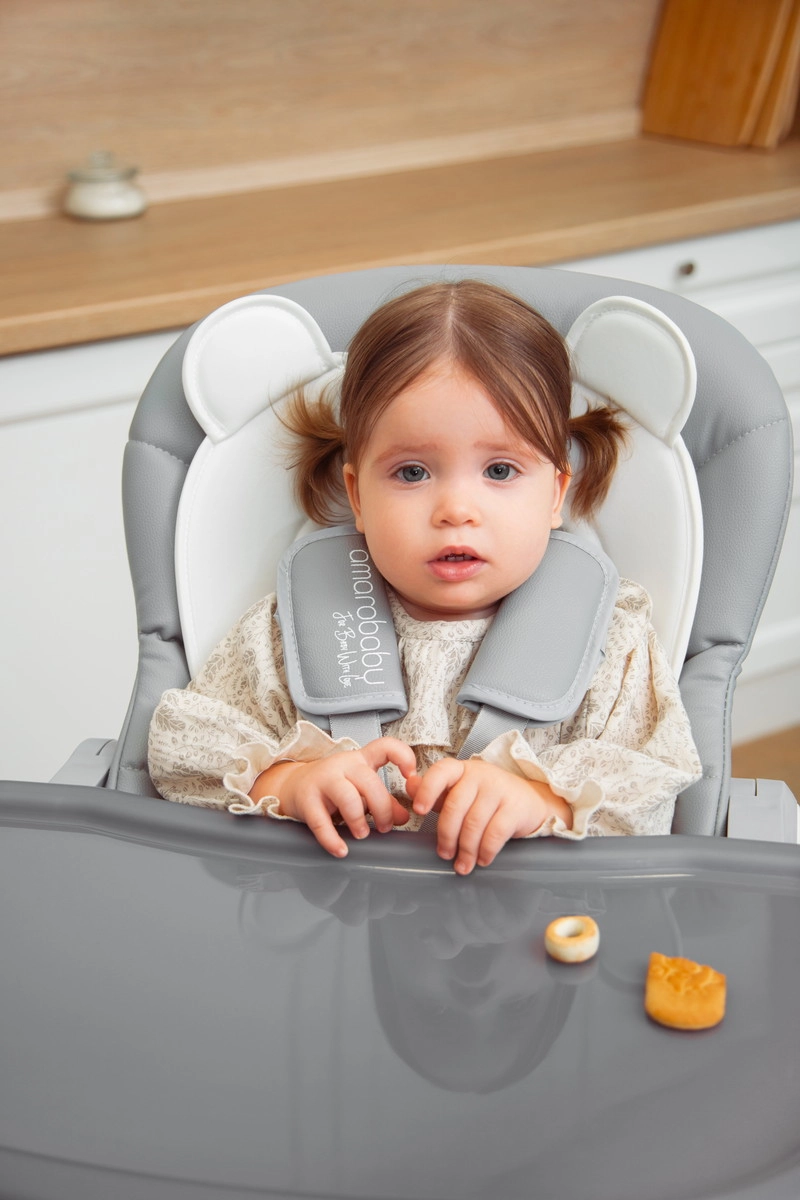 Стульчик для кормления Amarobaby Allure Серый fn8907drblzimoqdzchkchv5s8tf881r