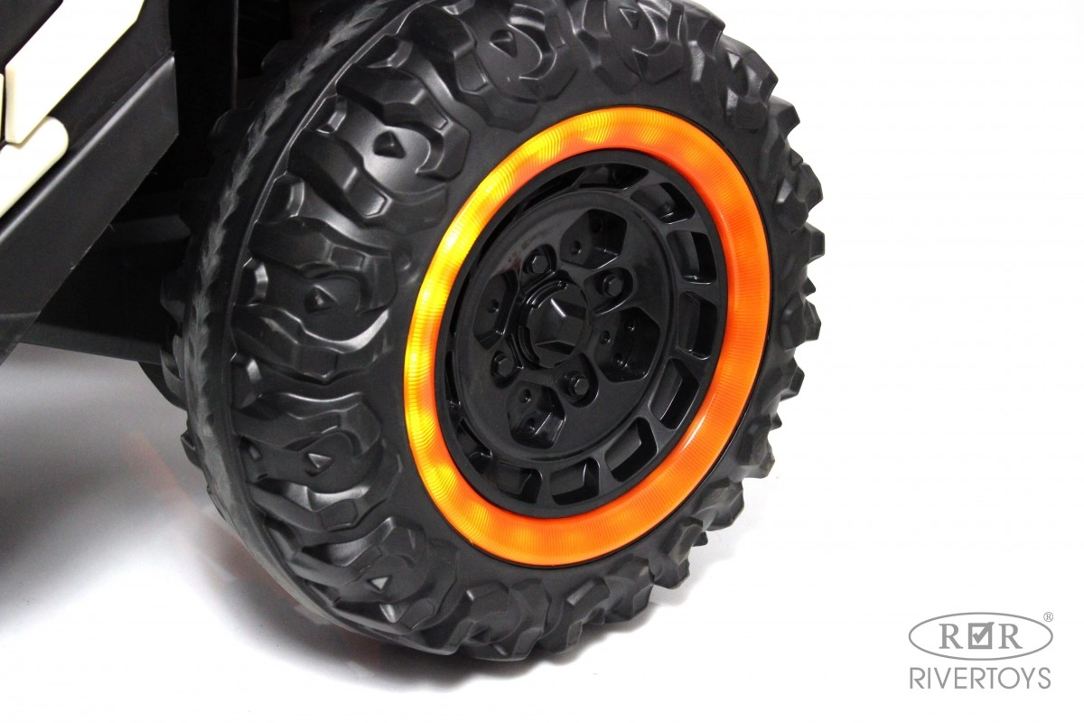 Детский электромобиль RiverToys E001EE оранжевый ndi5f0m32xbemuu396ru764x6rme2aip