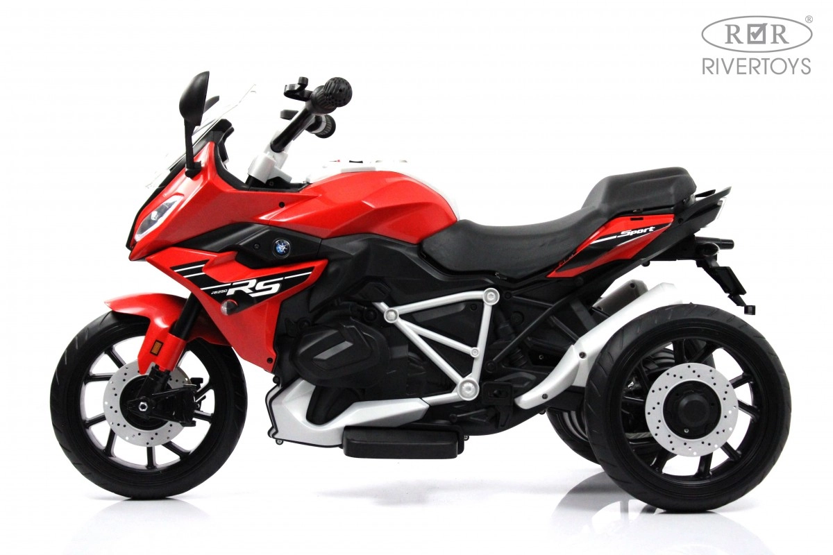 Детский электротрицикл RiverToys Z333ZZ красный 579l3p1lumn0ntshbmvylh563fkntj27