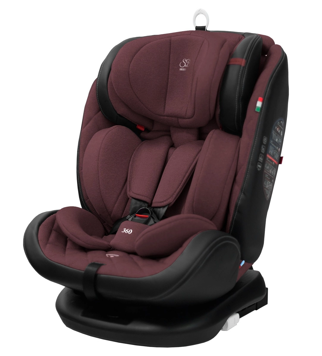 Автокресло Sweet Baby Ranger 360 Isofix burgundy il8w3nji8iin2z6sto17ogvp93rkwbuo