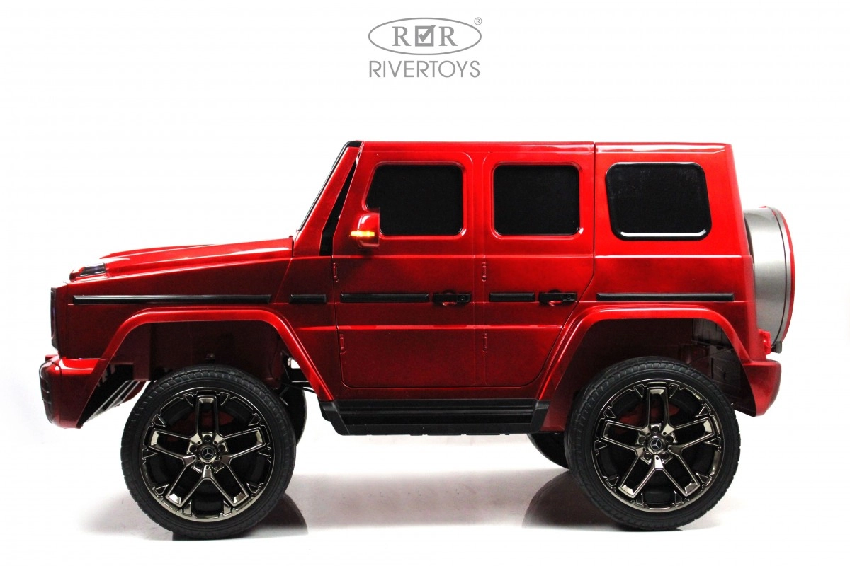 Детский электромобиль RiverToys Mercedes-AMG G63 G111GG красный глянец 2lxufnma5n66r8oyz11r3k7h474qwxpm
