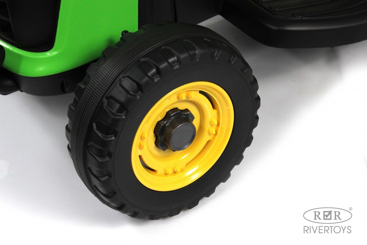 Детский электромобиль RiverToys K111KK зеленый 4mlmxjb9h4m53653shor26sng6r3qm9n