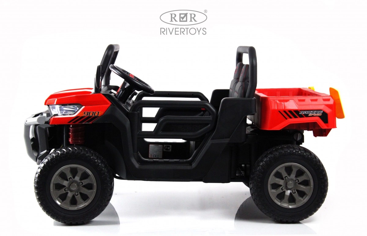 Детский электромобиль RiverToys H005HH красный 17yqqbgbre92gvulii8gz2ow2lwa4wg1