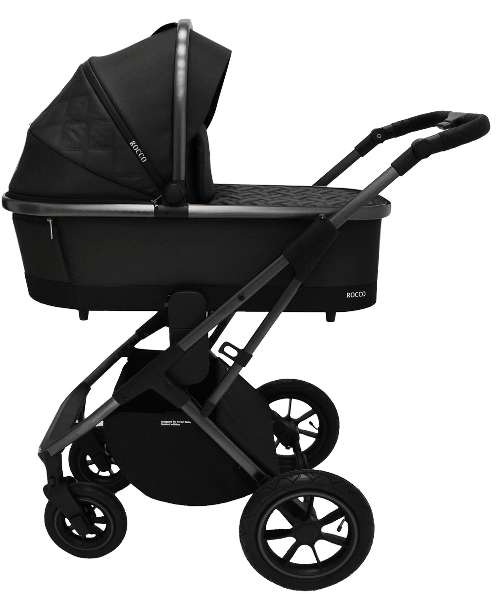 Коляска 2 в 1 Sweet Baby Rocco Black (Air) qu3jifk6ul4k36zumbletkznrphapoq0