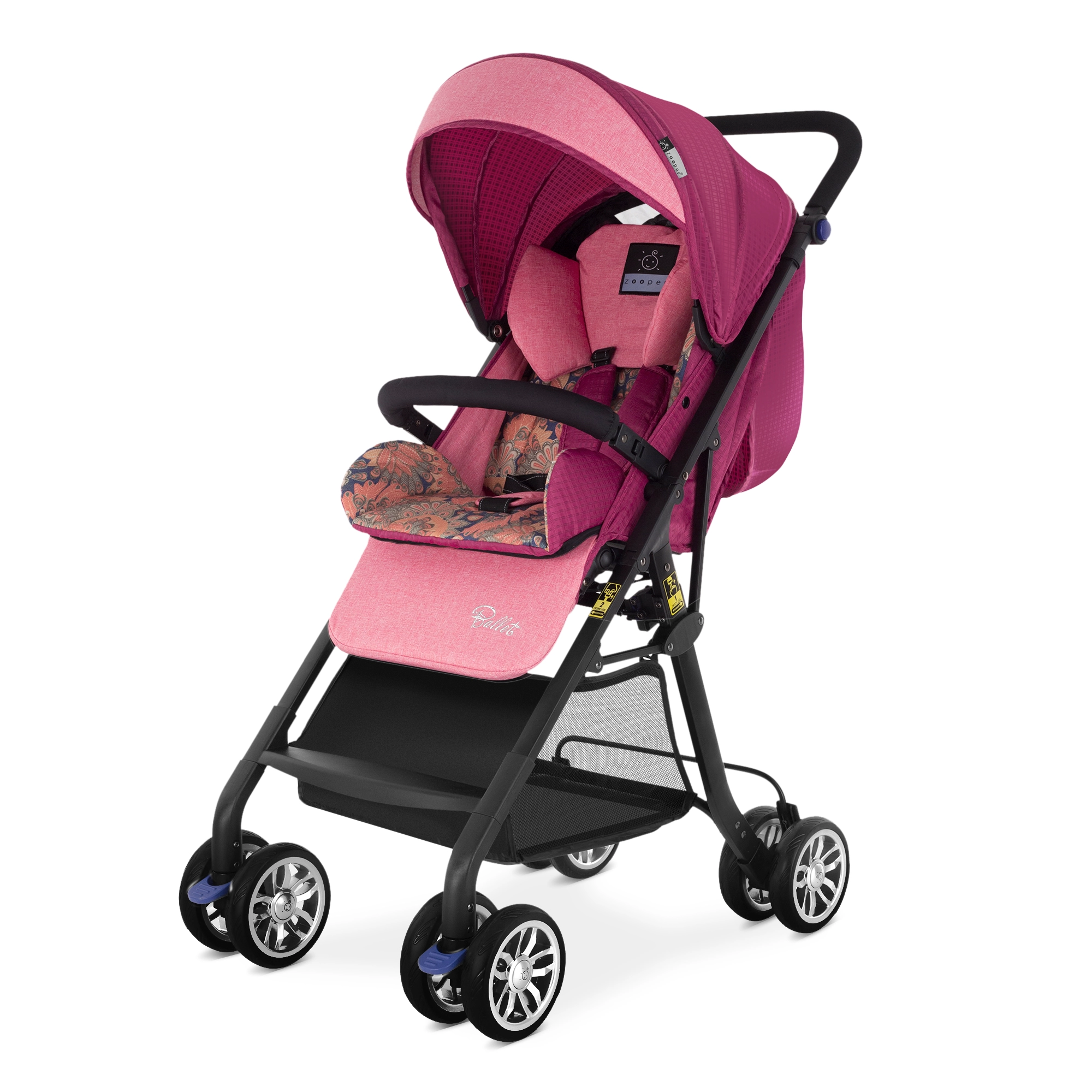 Прогулочная коляска Zooper Ballet Terra Red 17d83e76ee2f9a4293aa569f958c38d3