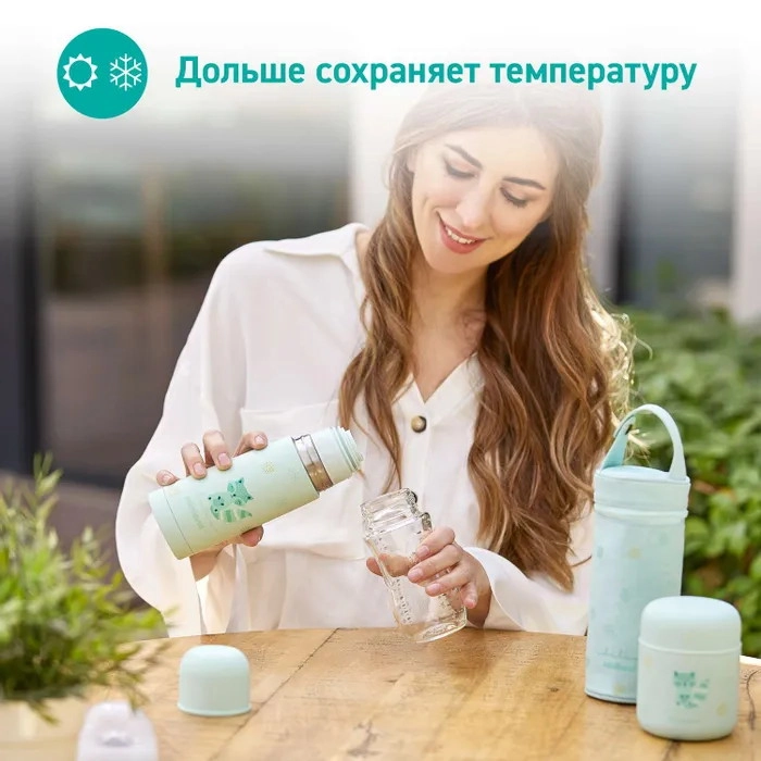 Термосумка для бутылочек Miniland Thermybag Dolce 500 мл бирюзовый pl8of51l7vgt8yx2ekumly04r0xfxud3