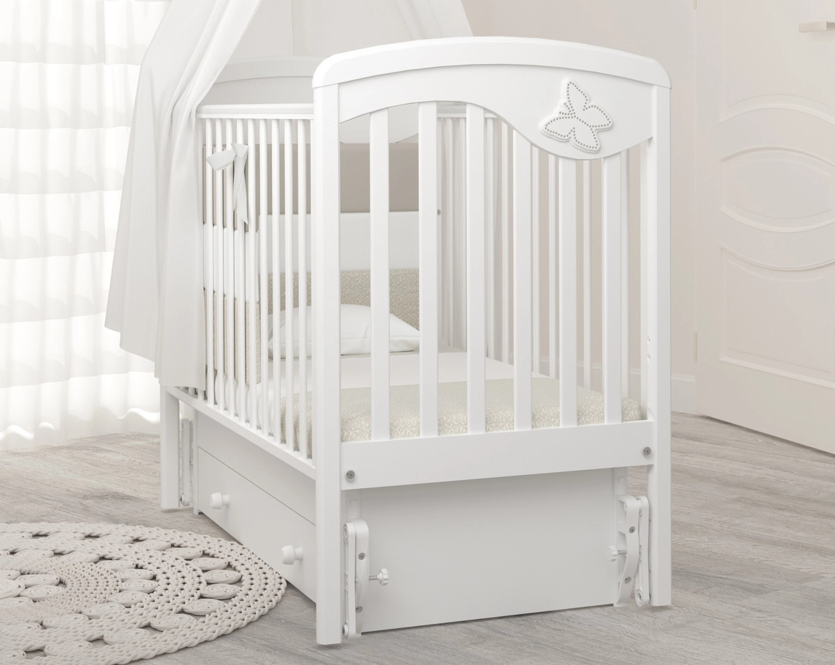 Детская кроватка Gandilyan (Гандылян) Джулия маятник Махагон 9b7o28px7uqpm8hamnqyp1kcuw43xq0e