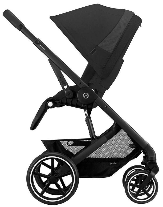 Прогулочная коляска Cybex Balios S Lux BLK Moon Black с дождевиком w5tv3w8rfeawjbvg83ch4zlh42nrs4oq