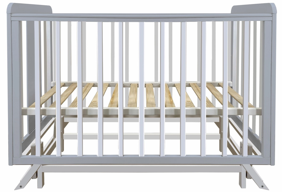 Детская кроватка Sweet Baby Amore с маятником Серый/белый b64bbwmicnsgsfsyjtl71430tu02moof