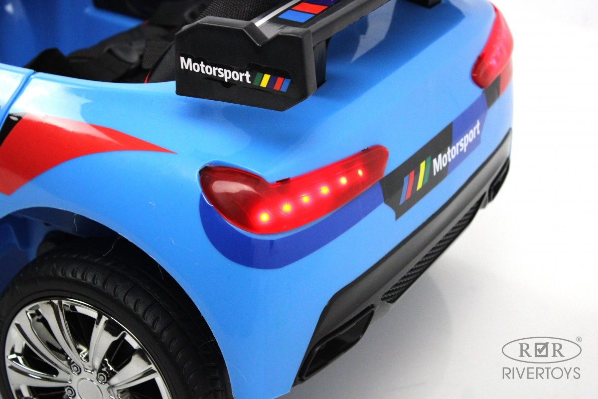 Детский электромобиль RiverToys F444FF синий tzsp62cli94ua51lsbv1klx1oj95repv