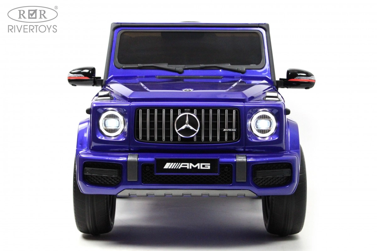 Детский электромобиль RiverToys Mercedes-AMG G63 K999KK синий глянец 0isluewc7q3r7uqv31y30jkk6tqlreiv
