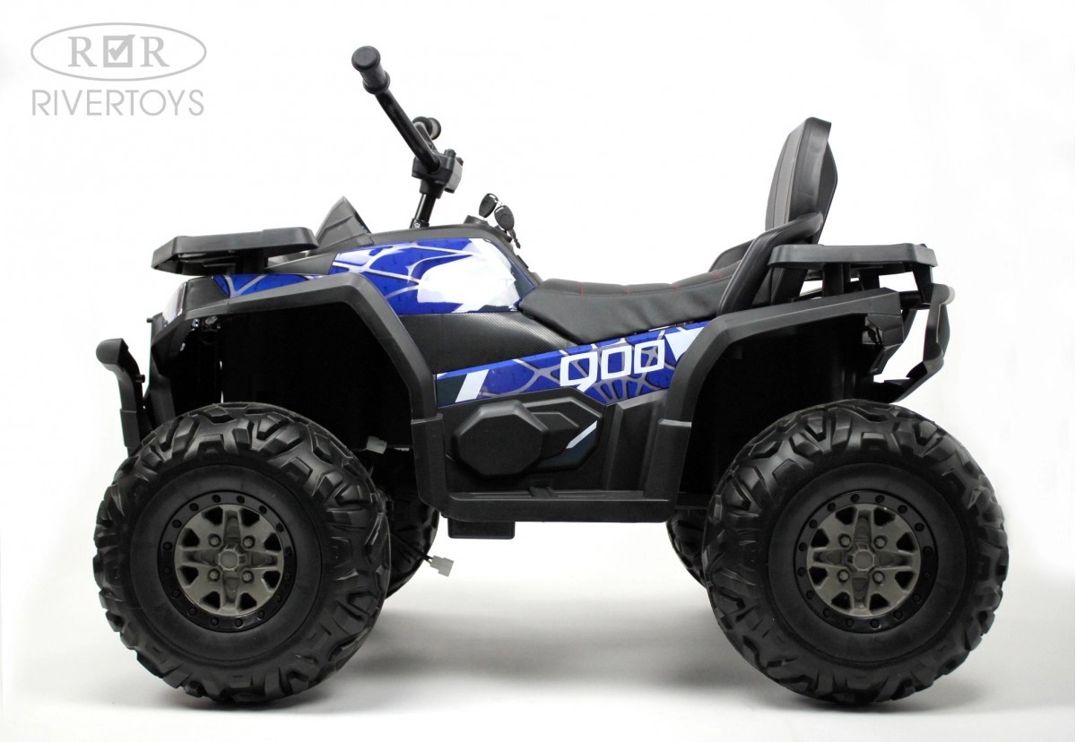 Детский электроквадроцикл RiverToys H999HH синий Spider u80a0wpr1jbxpuqc8hzcvtmxans7v9f7