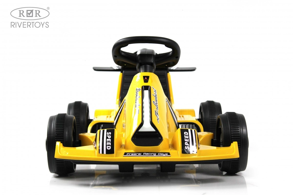 Детский электромобиль RiverToys K008PX желтый f253iwxkcz6ugyrt4kud8v37yqsg0w53