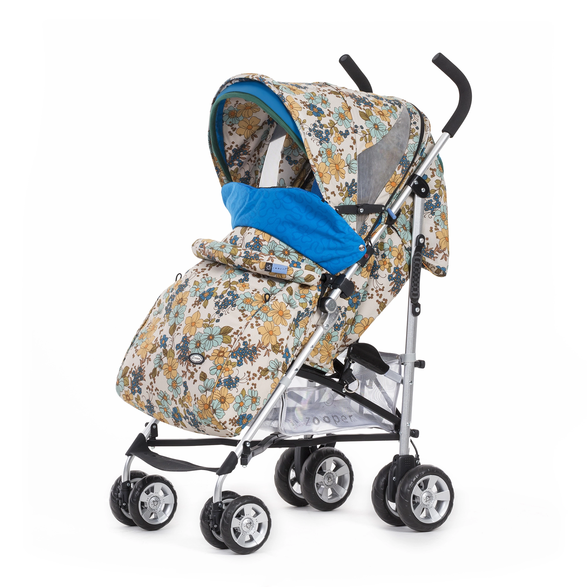 Коляска-трость Zooper Twist Flowers + Kit - Mountian Flowers3