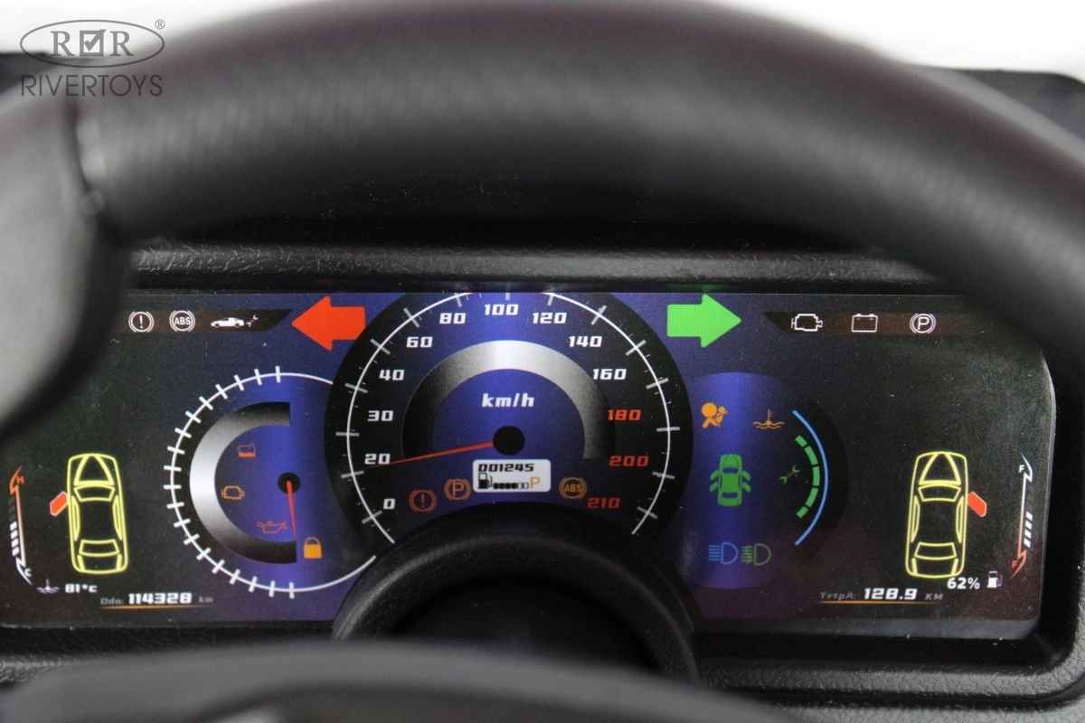 Детский электромобиль RiverToys F888FF-A 4WD красный qp01uqvm4o9ng8jpfp92t9ptoa6dkm65