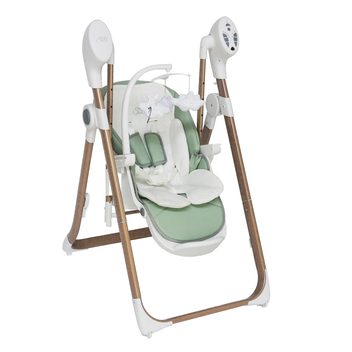 Стульчик-электрокачели Sweet Baby Fiesta Gold Green zfn8olva1mhjmqglpy5b33x4cpmc9721
