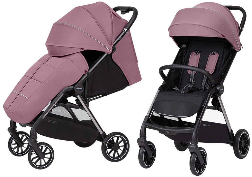 Прогулочная коляска CARRELLO Delta CRL-5517 Rose Pink xurg891lvj5f1aducwb7bh4ky212o5if